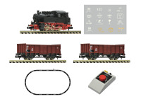 Fleischmann 5160002 - N - Start-Set Dampflok BR 80 mit Güterzug, Ep. III